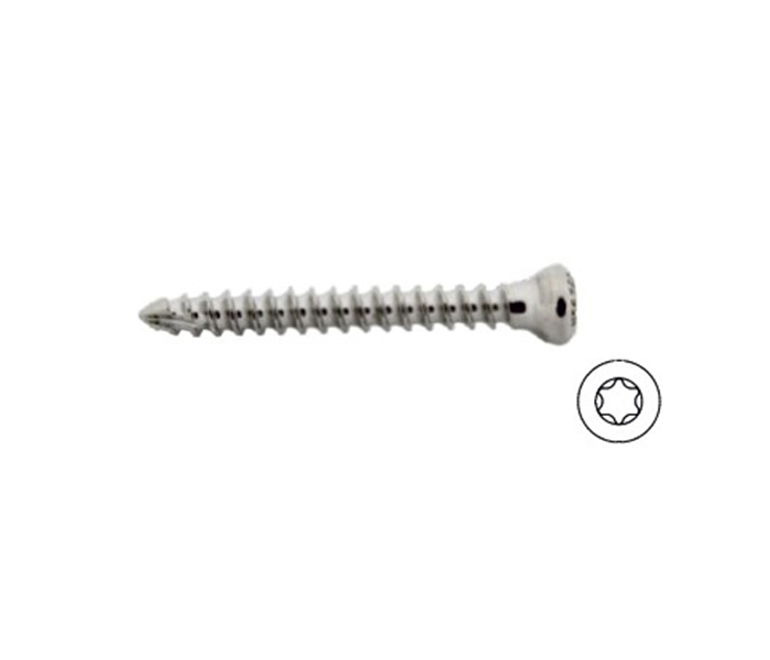 LM Cortical Screw 3.5 MM x 20TPI (Star Head) 